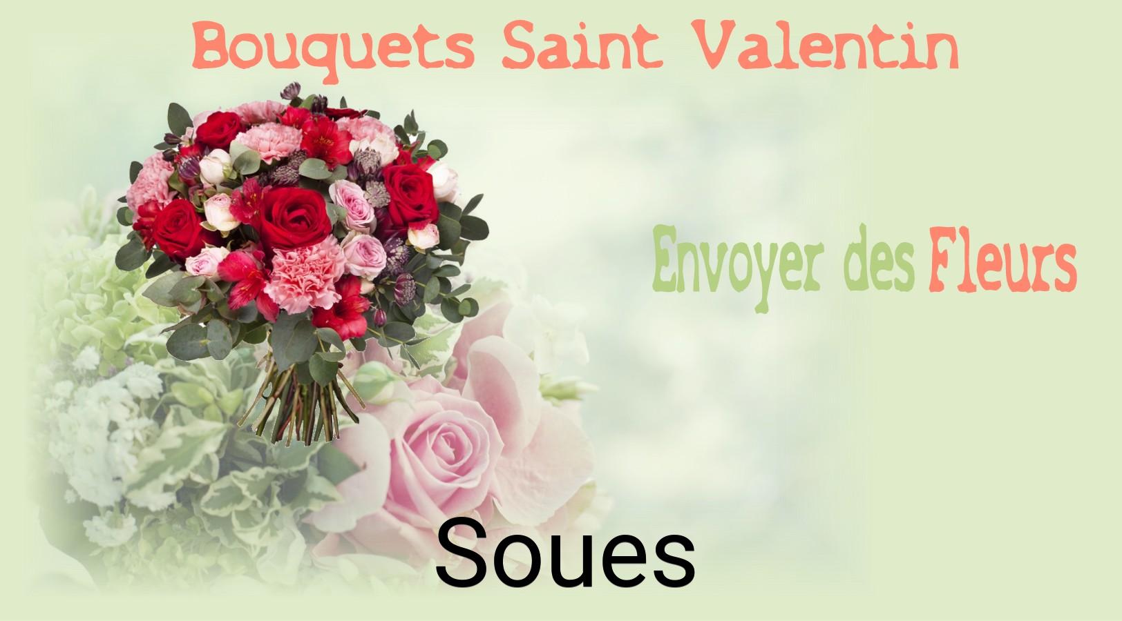 Roses de Saint-Valentin livrées à Soues